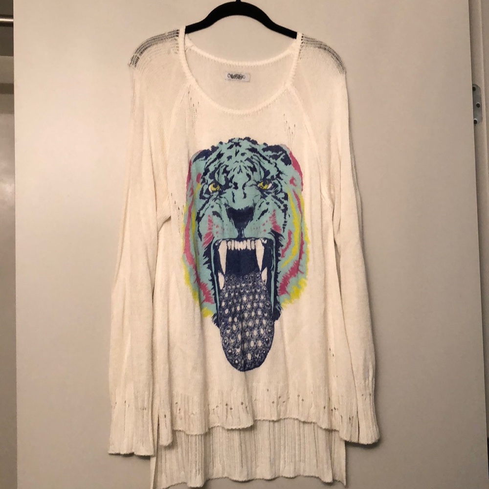 Lauren Moshi Tunic Sweater